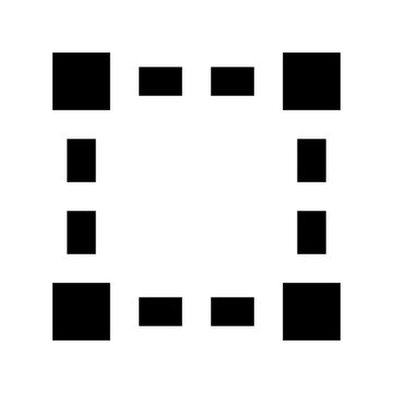 Transform Box Flat Vector Icon