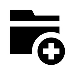 New Folder Flat Vector Icon
