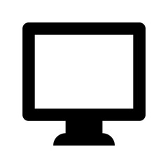 LCD Flat Vector Icon
