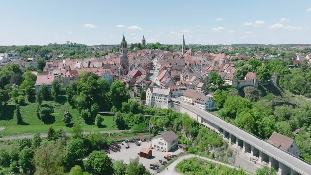 Rottweil Altstadt Panorama 
