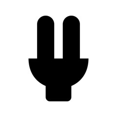 Plug Flat Vector Icon