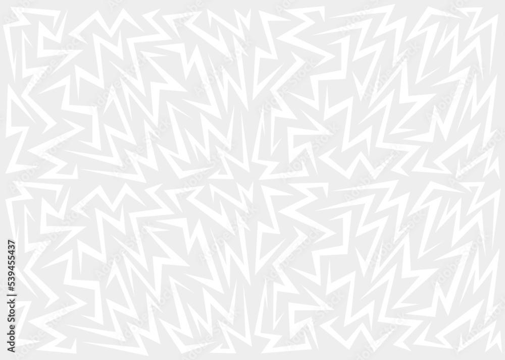 Aufkleber simple background with seamless sharp and zigzag pattern