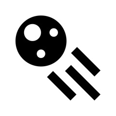 Sputnik Flat Vector Icon