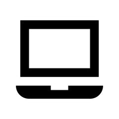Laptop Flat Vector Icon