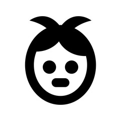 Guava Personification Flat Vector Icon