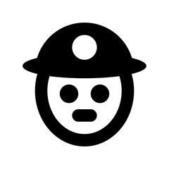 Architect Flat Vector Icon