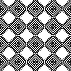black and white seamless pattern