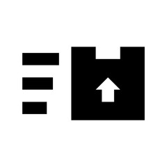 Delivery Package Flat Vector Icon 