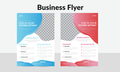 
Business Flyer and Corporate Flyer geometric shape home sell flyer design vector template design, A4 flyer design template Colorful concepts for print .