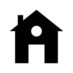 Hut Flat Vector Icon 