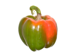 bell pepper isolated on white background