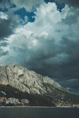  Adriatic mountain coast in Croatia
