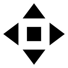 Selection Square Flat Vector Icon 