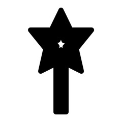 Magic Wand Vector Icon 