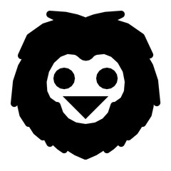 Lion Flat Vector Icon