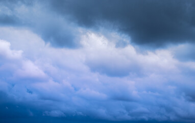 blue sky with clouds