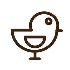 autumn chick thanksgiving winter icon