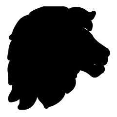 Lion Flat Vector Icon