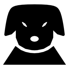 Dog Flat Vector Icon