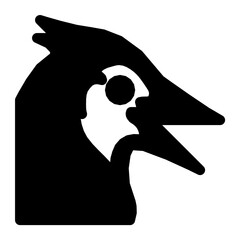 Tree Swallow Flat Vector Icon