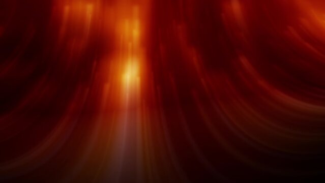 Orange and red light under sea water motion background