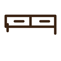cabinet furniture home house living offie room icon