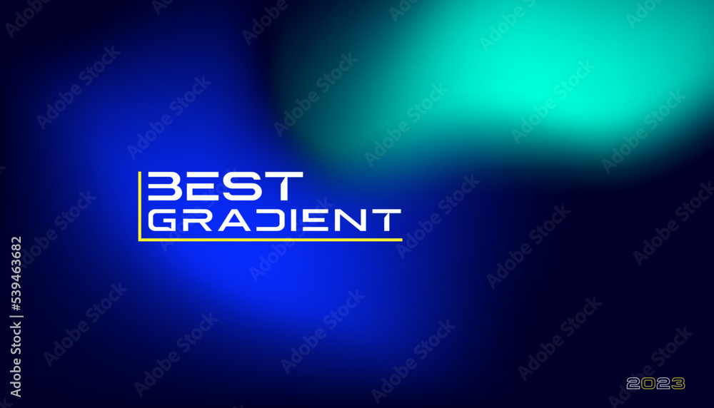 Poster modern dark background with a colorful gradient. vector, 2022-2023