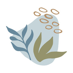 Vector abstract doodle collage for social media design, prints, patterns, sublimations, corporate identity