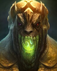 Elemental demon fire air earth water 