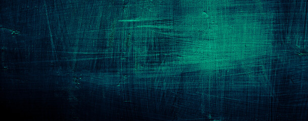 dark grungy green texture cement concrete wall abstract background