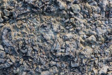The stone wall - rock background or texture