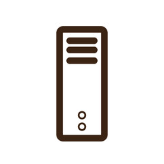 computer data device hardware server icon