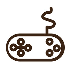 computer device game gamepad playstation icon © Blacker Studio