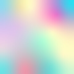 Rainbow gradient background, pink, yellow, blue