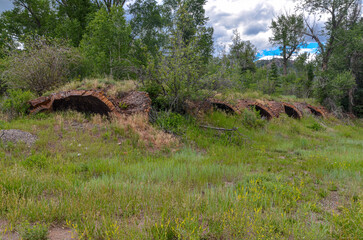 Redstone Coke Oven Historic District at the intersection of State Highway 133 and Chair Mountain...