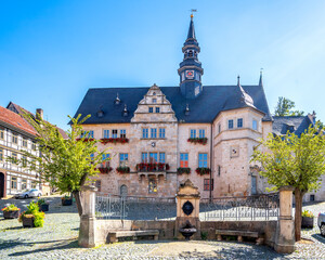 Rathaus, Blankenburg, Sachsen Anhalt, Deutschland 