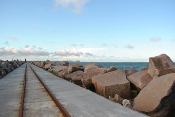 Fototapeta premium molhes da barra