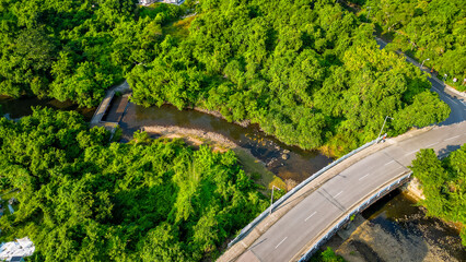 22 April 2022 the river Lung Hung, at Pak Tam Chung, hk