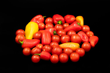 tomatoes and peppers