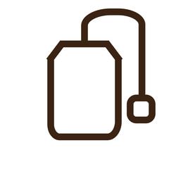 coffee drink tea outline icon