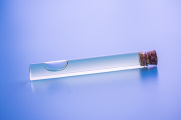 Small vial with a stopper of poison