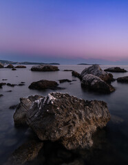 Random sunset long exposure