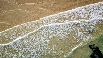 Cornwall Beach sea sand and surfing
