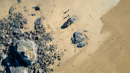 Cornwall Beach sea sand and surfing