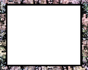 Marble Like Grunge Frame