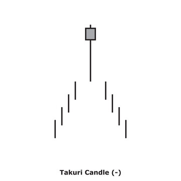 Takuri Candle (-) White & Black - Square