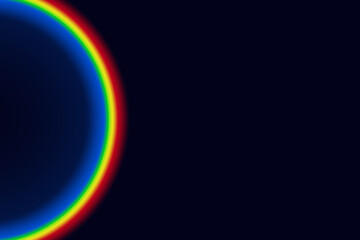 illustration background with colorful paints and patterns