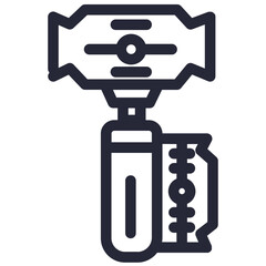 blade callus remover tool adhesive plaster accessories icon