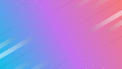 Blue and red diagonal geometric striped background