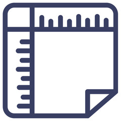 board ruler angle draw tool tools icon